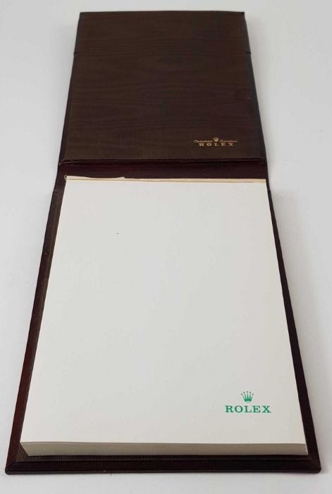 A Rolex leather covered note pad - Image 3 of 3