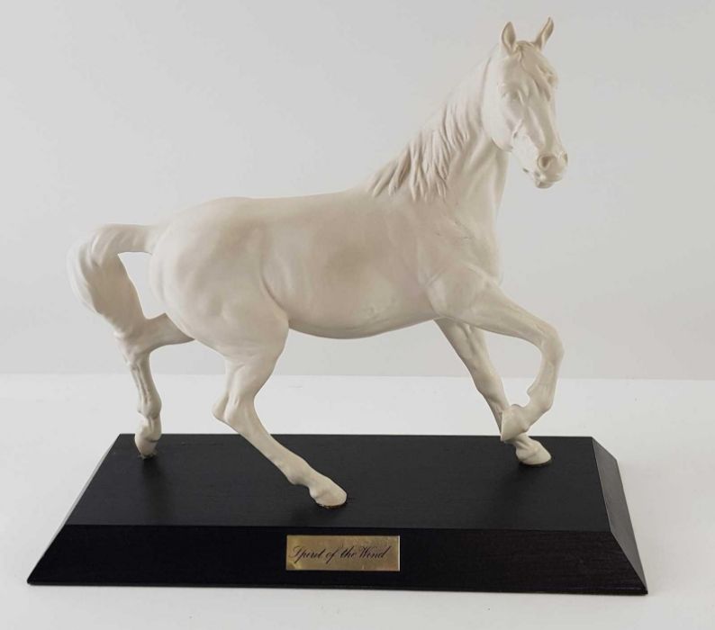 A Beswick white matt glaze figure 'Spirit of the W