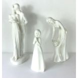 Three Royal Doulton "Images" figures