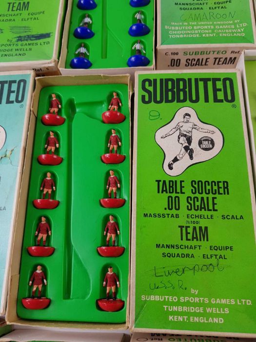 A collection of boxed Subbuteo teams to include Br - Image 3 of 14