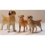 A Beswick model of a Labrador, along with Golden R