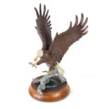 A Franklin Mint ceramic figure 'American Majesty'