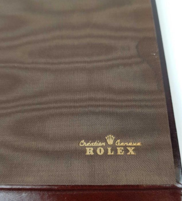 A Rolex leather covered note pad - Image 2 of 3