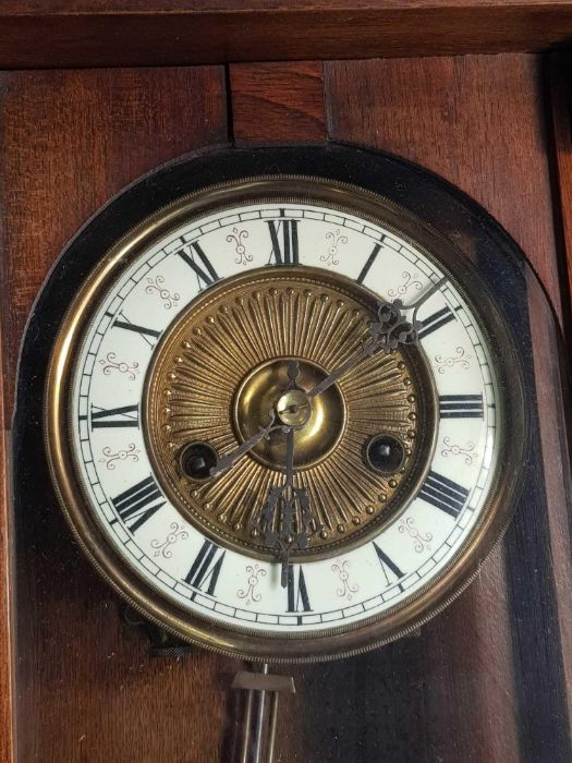 A mahogany cased Vienna regulator clock - Image 2 of 6