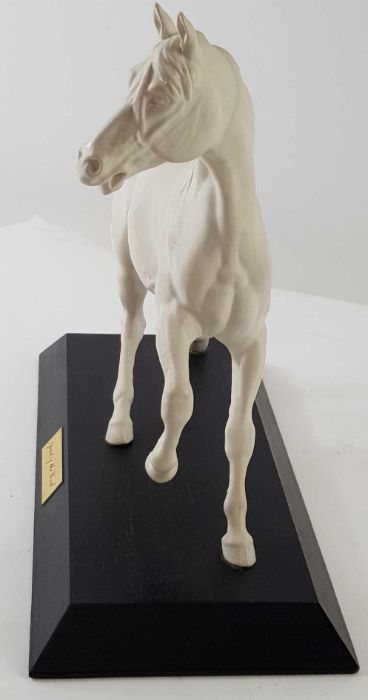 A Beswick white matt glaze figure 'Spirit of the W - Image 2 of 8