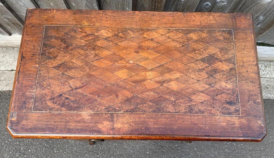 A 20th century marquetry side cabinet, with gilt m - Image 3 of 14