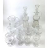 A collection of Edinburgh crystal glassware to inc