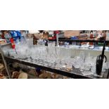 Large quantity of glass including Bohemia cut crys