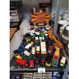 Boxed & unboxed toy cars including Lledo, Burago &