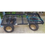 Garden pullalong trolley/trailer