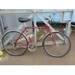 24" Free spirit cyclon rigid bicycle with mudguard