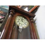 Mahogany cased Vienna regulator clock