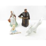 Four Royal Doulton figures - 'Images of Nature' 'R