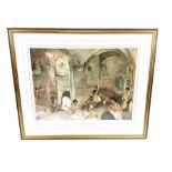 After William Russell Flint, Bathing Scene, print,