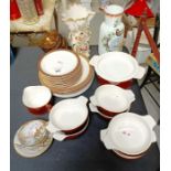 Ceramics to include Poole Pottery, Japanese cup &