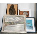 20th century paintings & other framed prints etc