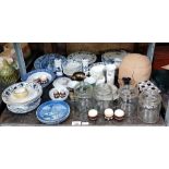 Ceramics & glassware to include Royal Copenhagen p