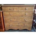 20the Century stripped pine chest of drawers