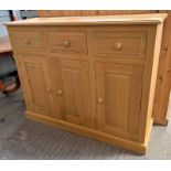 Modern pine sideboard