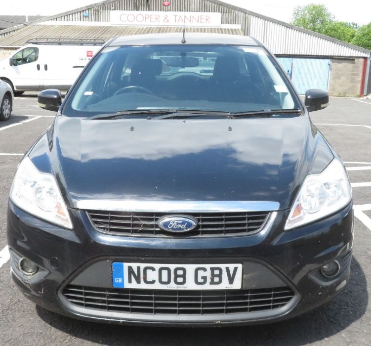 Black Ford Focus TD 115 estate, 1753cc diesel engine