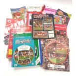 A collection of football programmes, mainly local