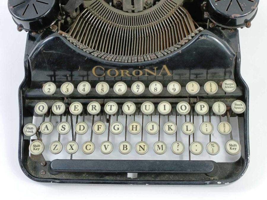 A 20th century black Corona typewriter - Image 2 of 4