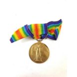 A WWI Victory Medal, named D SPILLANE ASST STD MFA