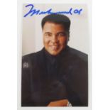 Autograph - Muhammed Ali - Heavyweight Boxer - pu