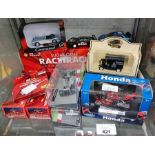 Collection of model cars to include Formula One, m