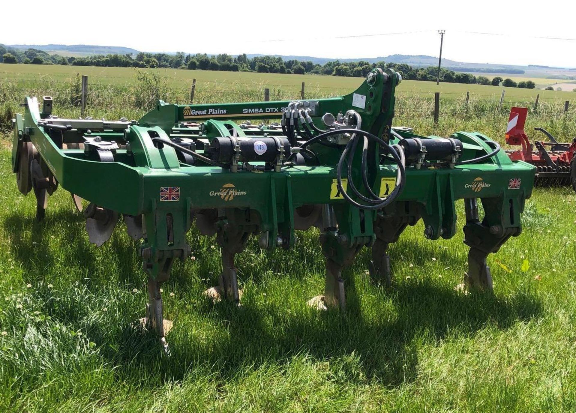 Simba DTX300 Great Plains Heavy Duty Cultivator (SN1105030-151) - Image 2 of 5