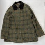 A ladies Barbour tweed jacket, size 16
