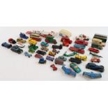 A collection of play worn die cast vehicles to inc