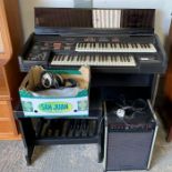 Technics PCM Sound EX30 electric organ with stool,