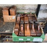 Various vintage wood planes