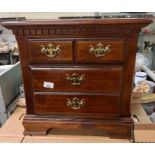 Small proportion chest with 2 long drawers