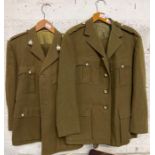 2 British Army military uniforms
