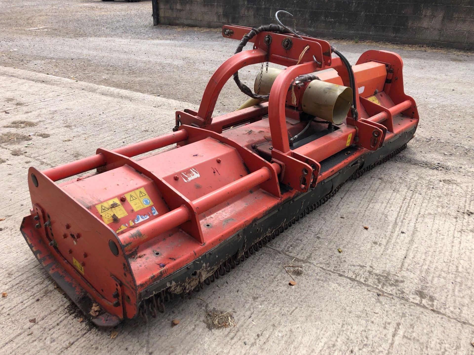 Bisonte Off Set Hydraulic Side Flail Topper (spares or repair)