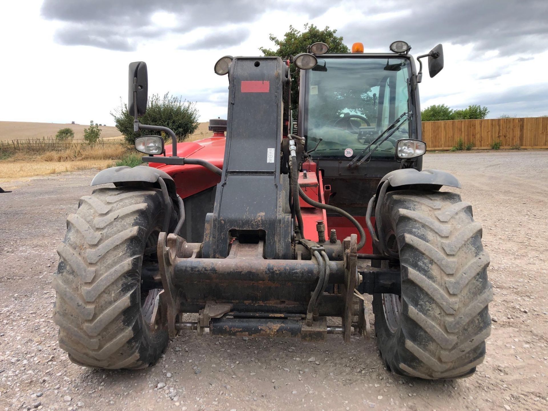 Manitou 735-120LSU Turbo c/w PUH, Power Shift, CRC. Reg: WJ12 DWM (2012). 4,548 hours. Tyres 5% - Image 4 of 8