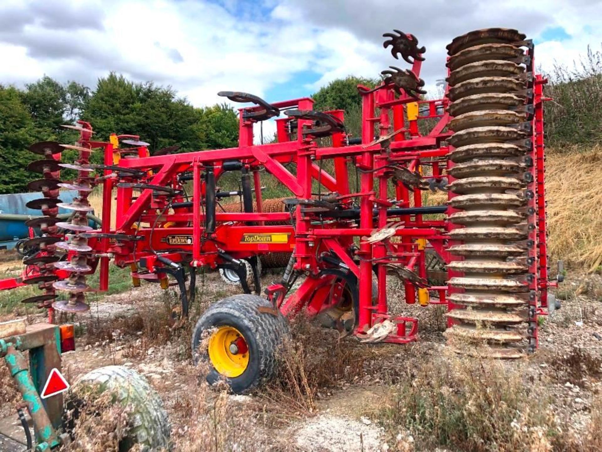 Vaderstad Top Down 500 5m (Approx 2008 - Year S)(New Disc 2021) - Image 4 of 6