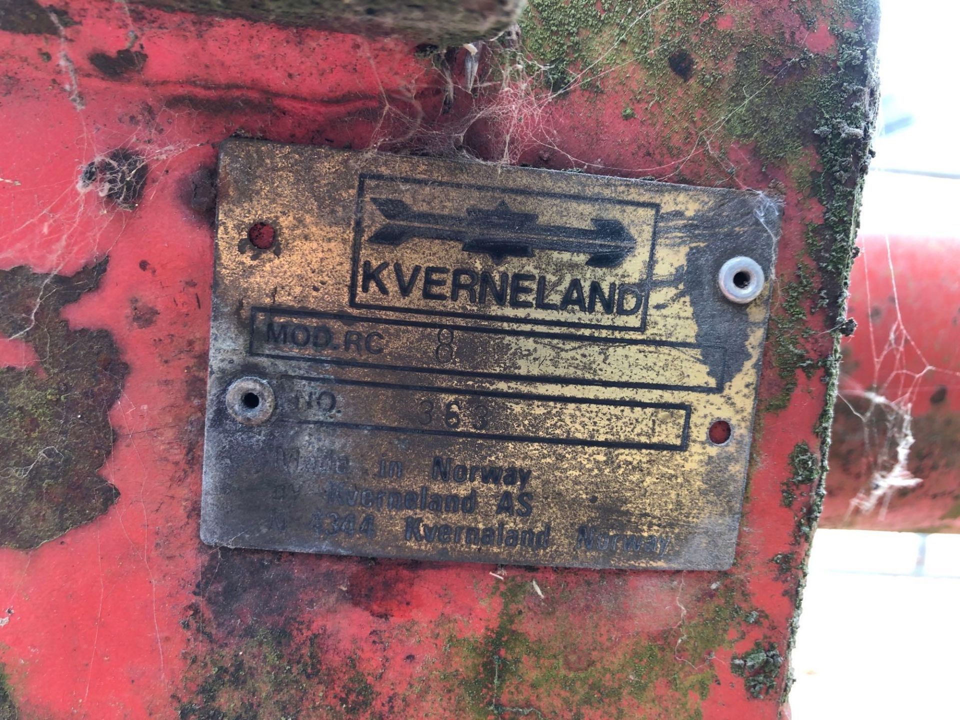 Kverneland RC100 6 Furrow Semi Mounted In-Furrow Plough - Bild 4 aus 4