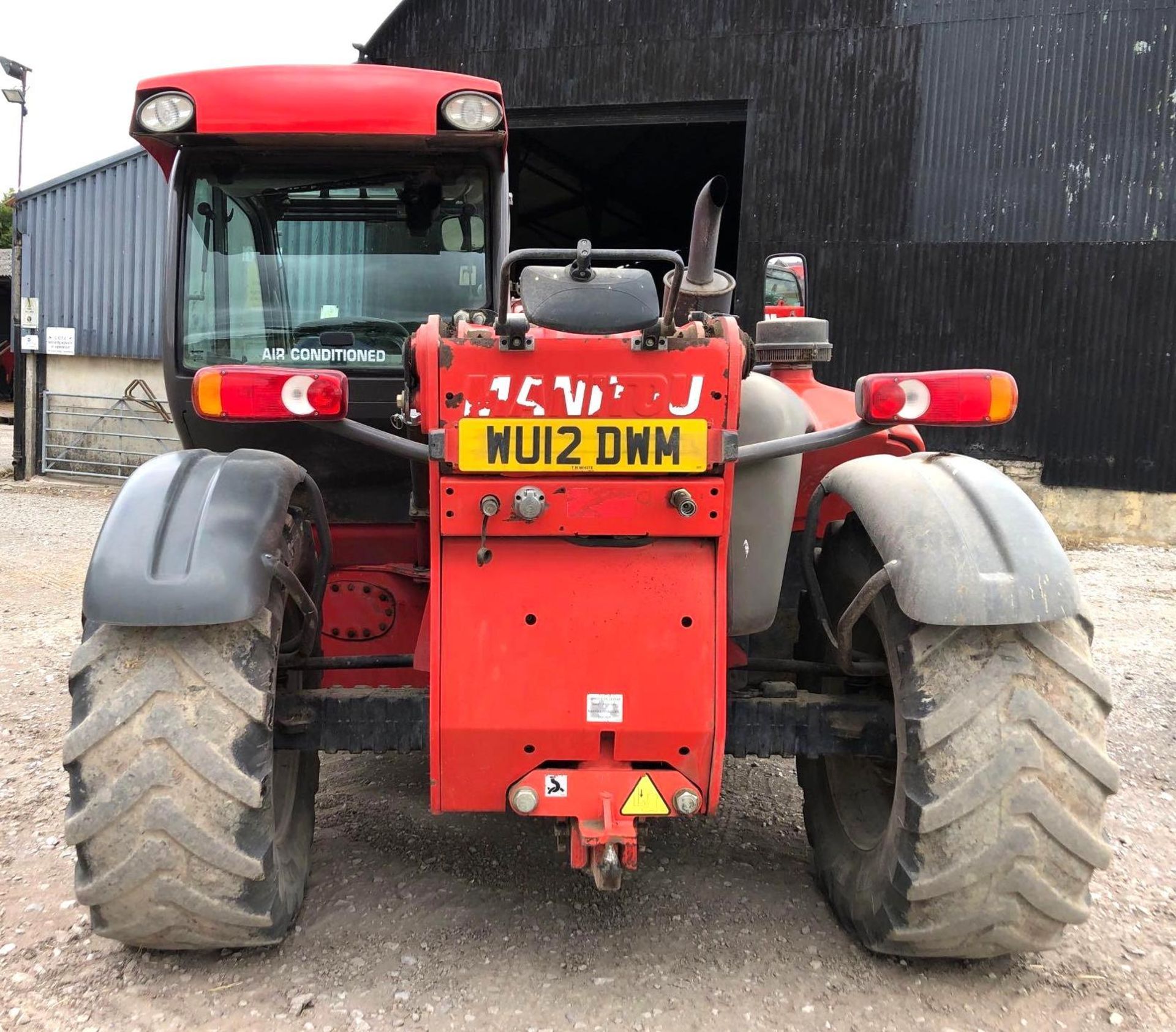 Manitou 735-120LSU Turbo c/w PUH, Power Shift, CRC. Reg: WJ12 DWM (2012). 4,548 hours. Tyres 5% - Image 5 of 8