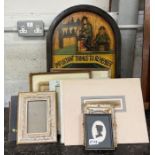 Frames, paintings and prints