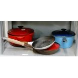 Cookware to include Le Creuset pans