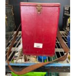 Vintage fishing box including reels, lures etc