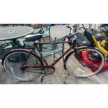 26" Raleigh transit gents old style bicycle, Sturm