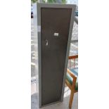 Large metal gun cabinet ## key ##