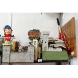 Vintage toy castles, toys, books & other items