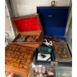 Costume jewellery and jewellery boxes to include a