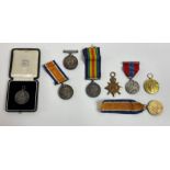 A collection of medals including Royal Air Force In