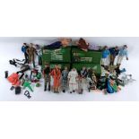 A good collection of Action Man figures, parts and